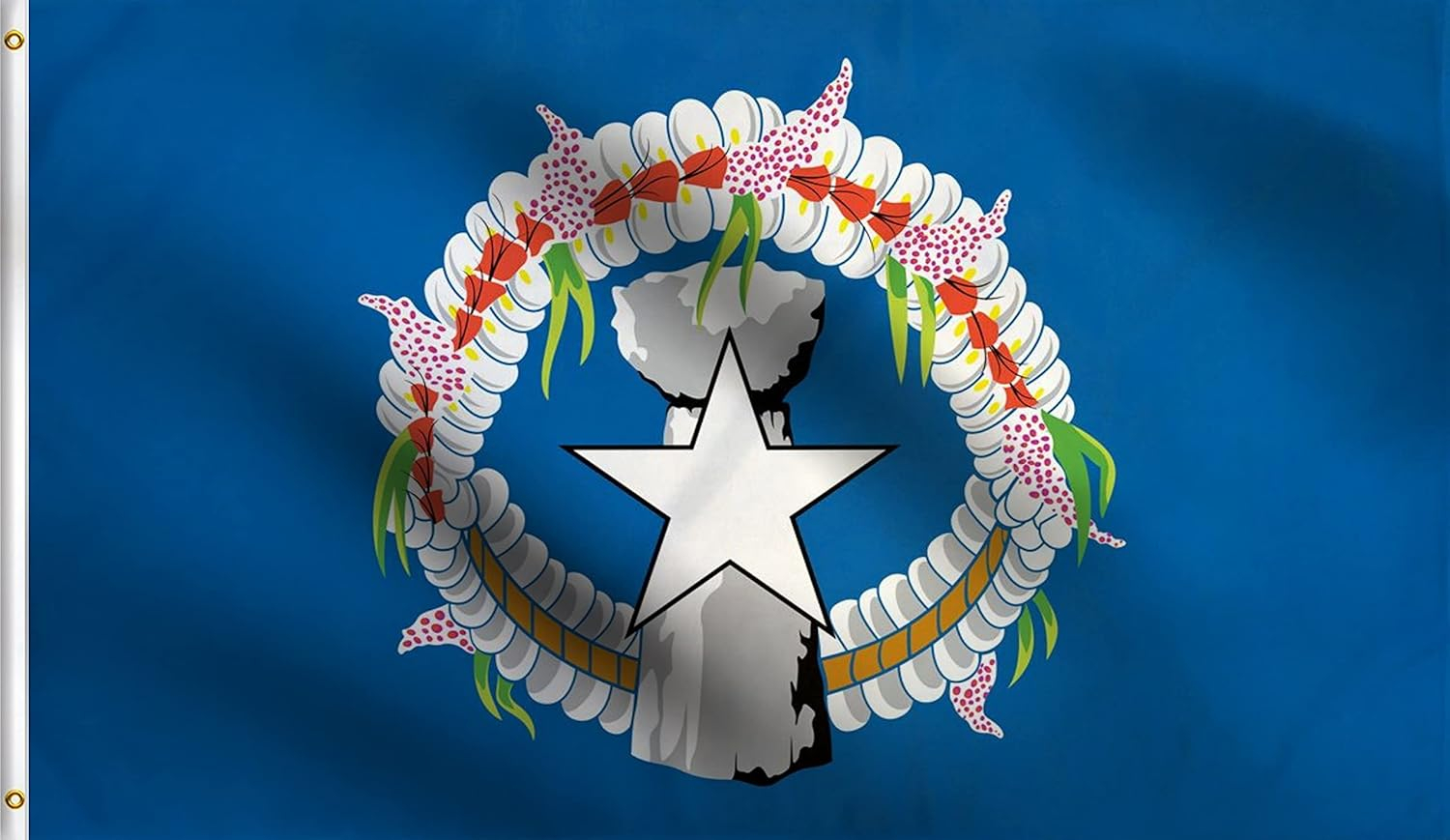 ANLEY 3 ft x 5 ft Northern Mariana Islands flag - Northern Mariana Islander Flags