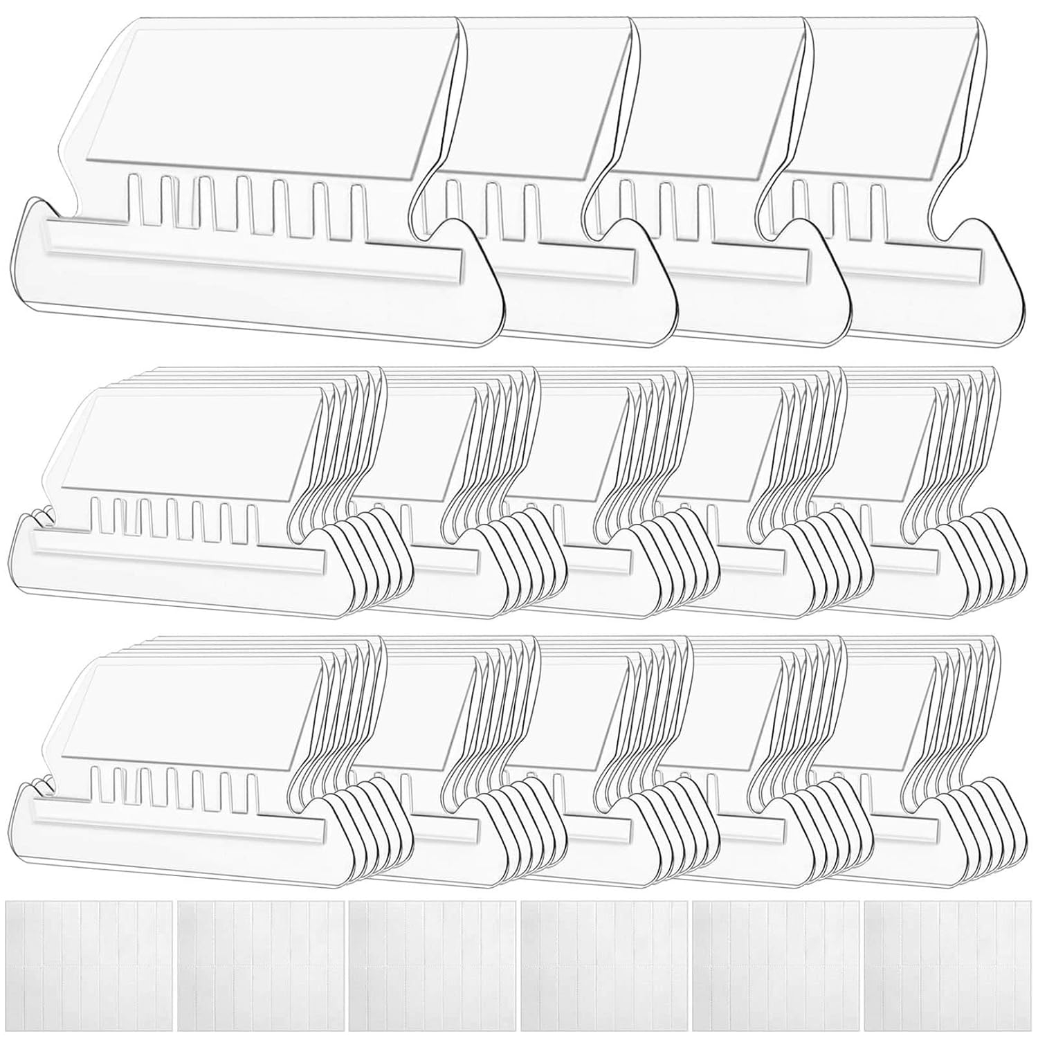 File Folder Tabs, Selizo 100 Sets Hanging File Folder Labels 2" Tabs and Inserts for Hanging Files