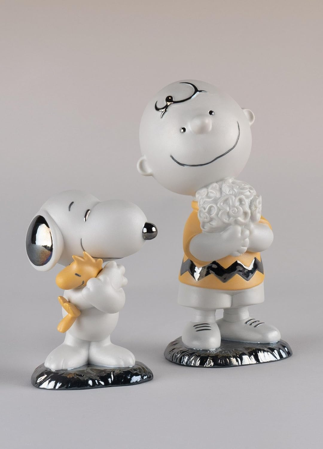 Snoopy and Woodstock 13cm Commemorative Porcelain Statue