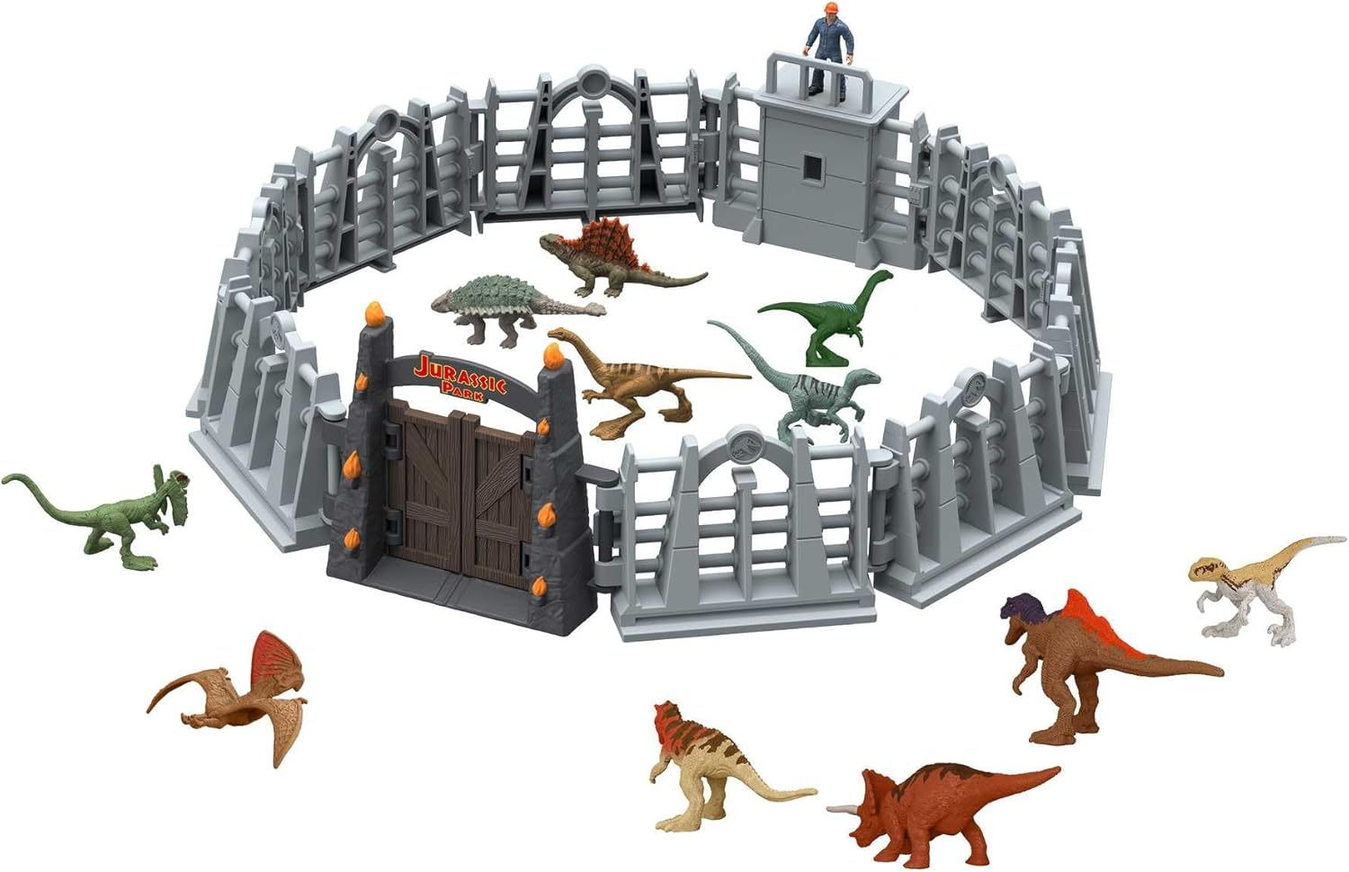 Jurassic World 30th Anniversary Holiday Advent Calendar Mini Dinosaur Figure Set