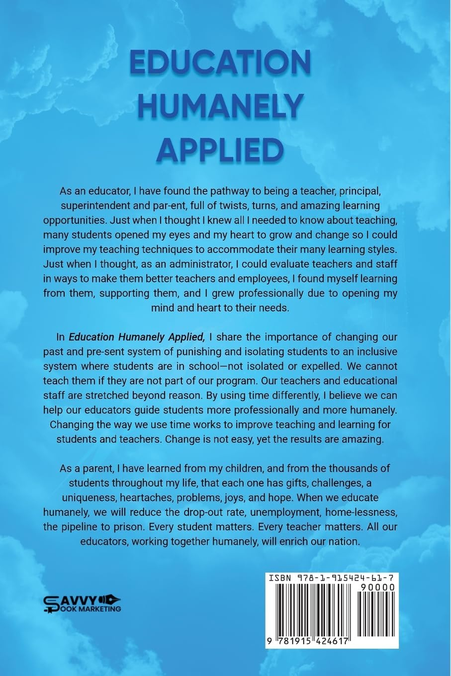 Education Humanely Applied: English Language Non-fiction Book