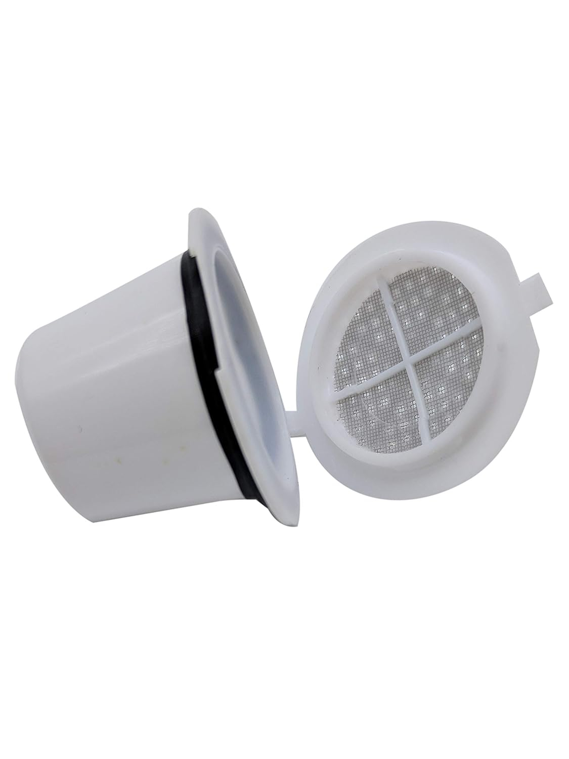 Blendin Reusable Refillable Pod Capsule Coffee Filter, Compatible with Nespresso Coffee Espresso Maker System (5 Pack)