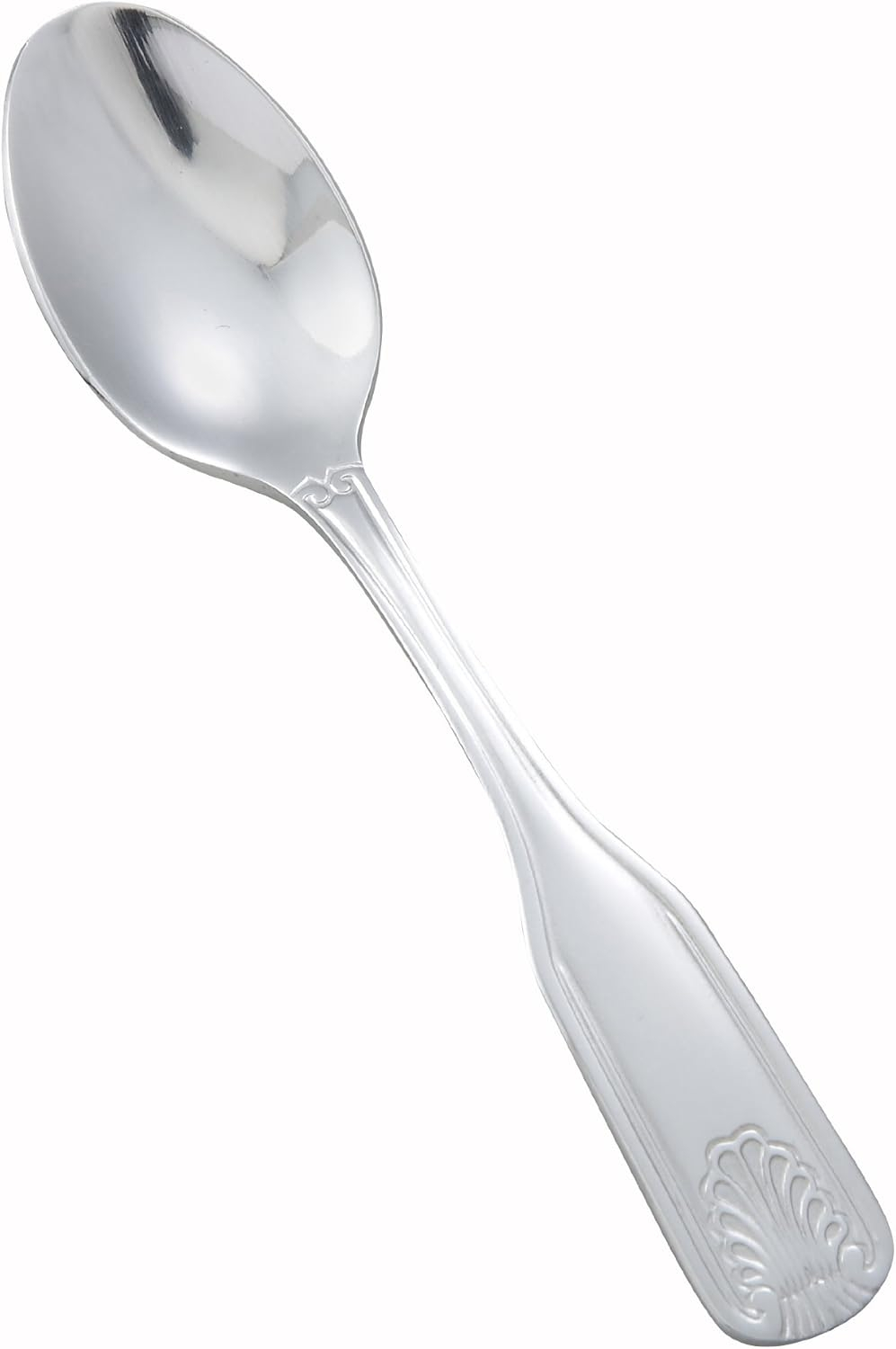 Winco Toulouse Stainless-Steel Demitasse Spoon, Extra Heavyweight, 5.5" (12 Pack) (Set of 12)