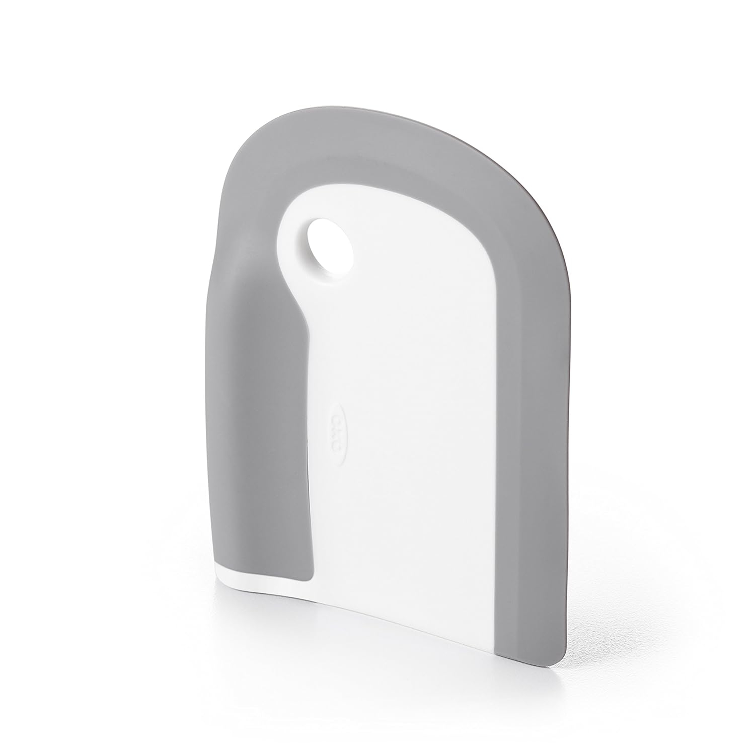 Gray and White Silicone Kitchen Dish Squeegee