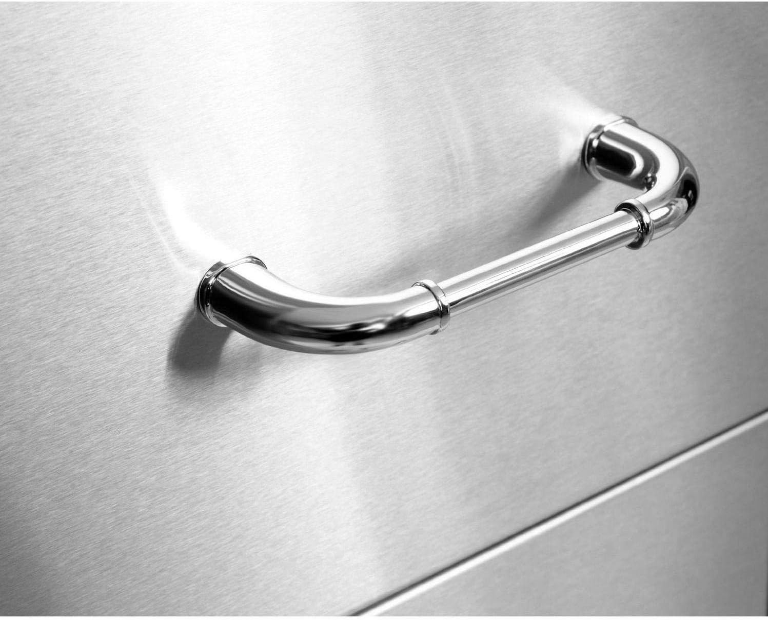 Bull Outdoor Products 12.38'' Stainless Steel Grade 304 Stainless Steel Drop-In Drawers