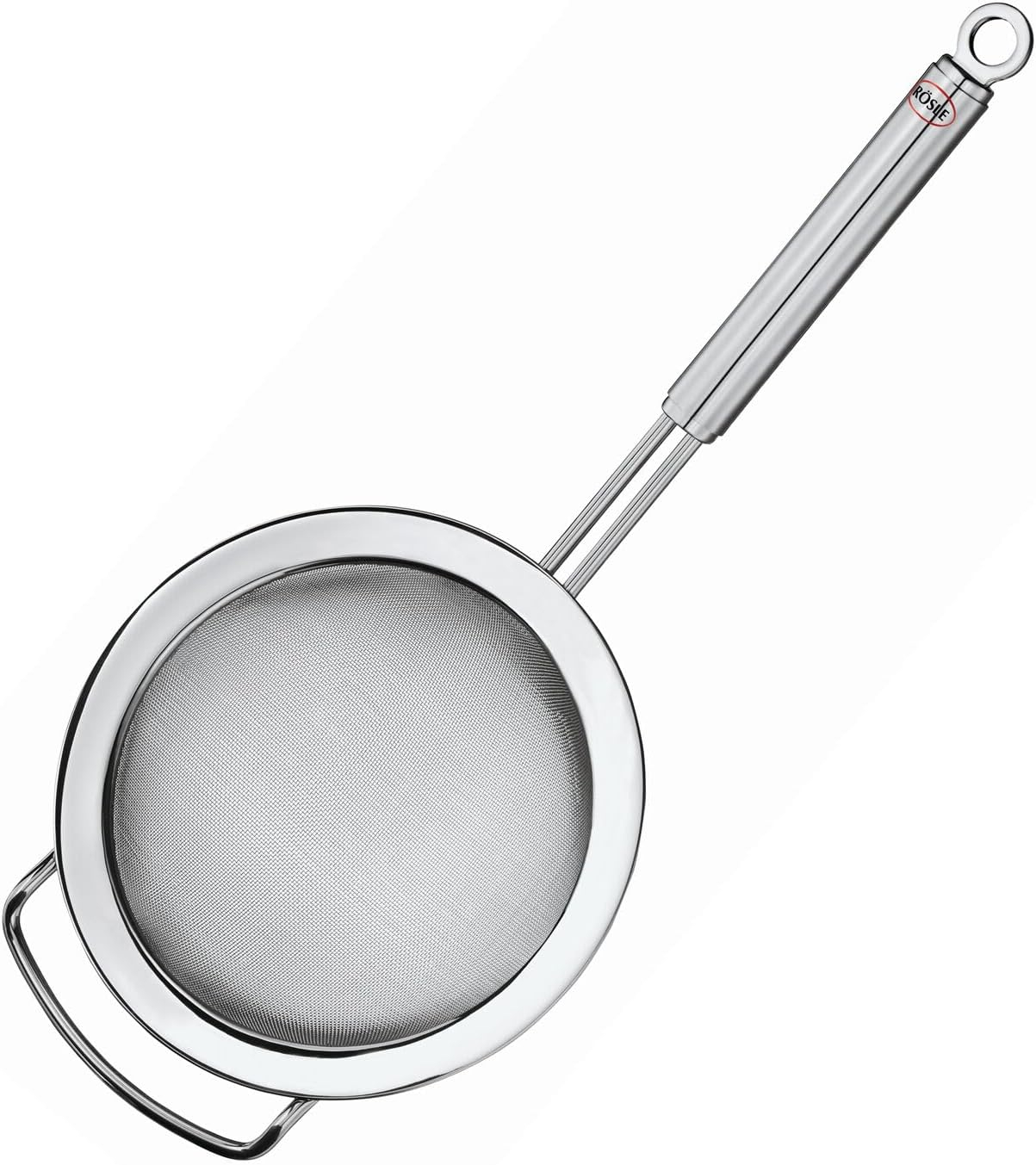 Rosle 95256 Stainless Steel Fine Mesh Kitchen Strainer or Sifter with Wire Handle 6.3 In.