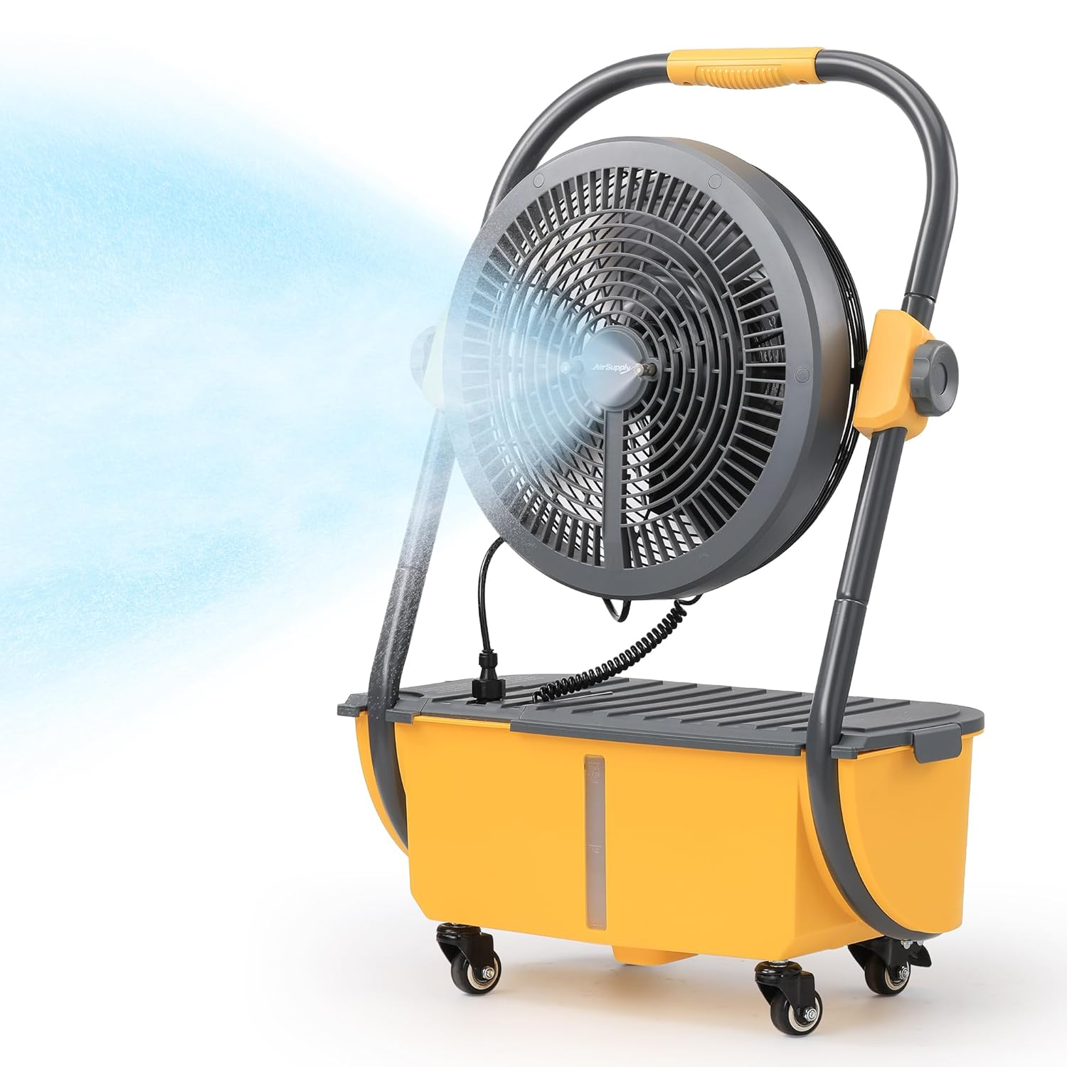 Turbro Cordless Misting Fan 19" 3 Speed 120° Oscillation Portable Electric Household Type