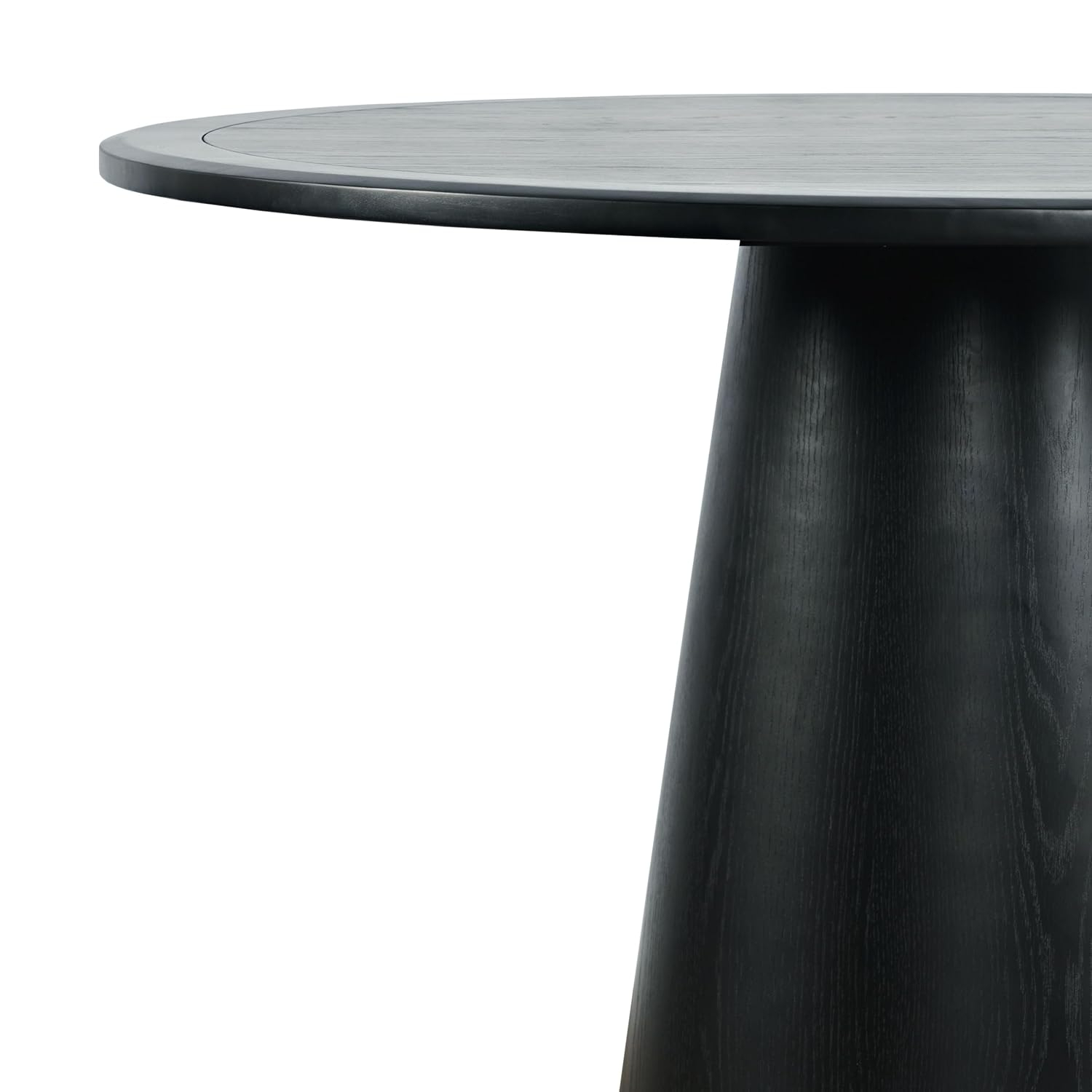 Jofran Nash Mid-Century Modern 45" Round Pedestal Counter Height Dining Table