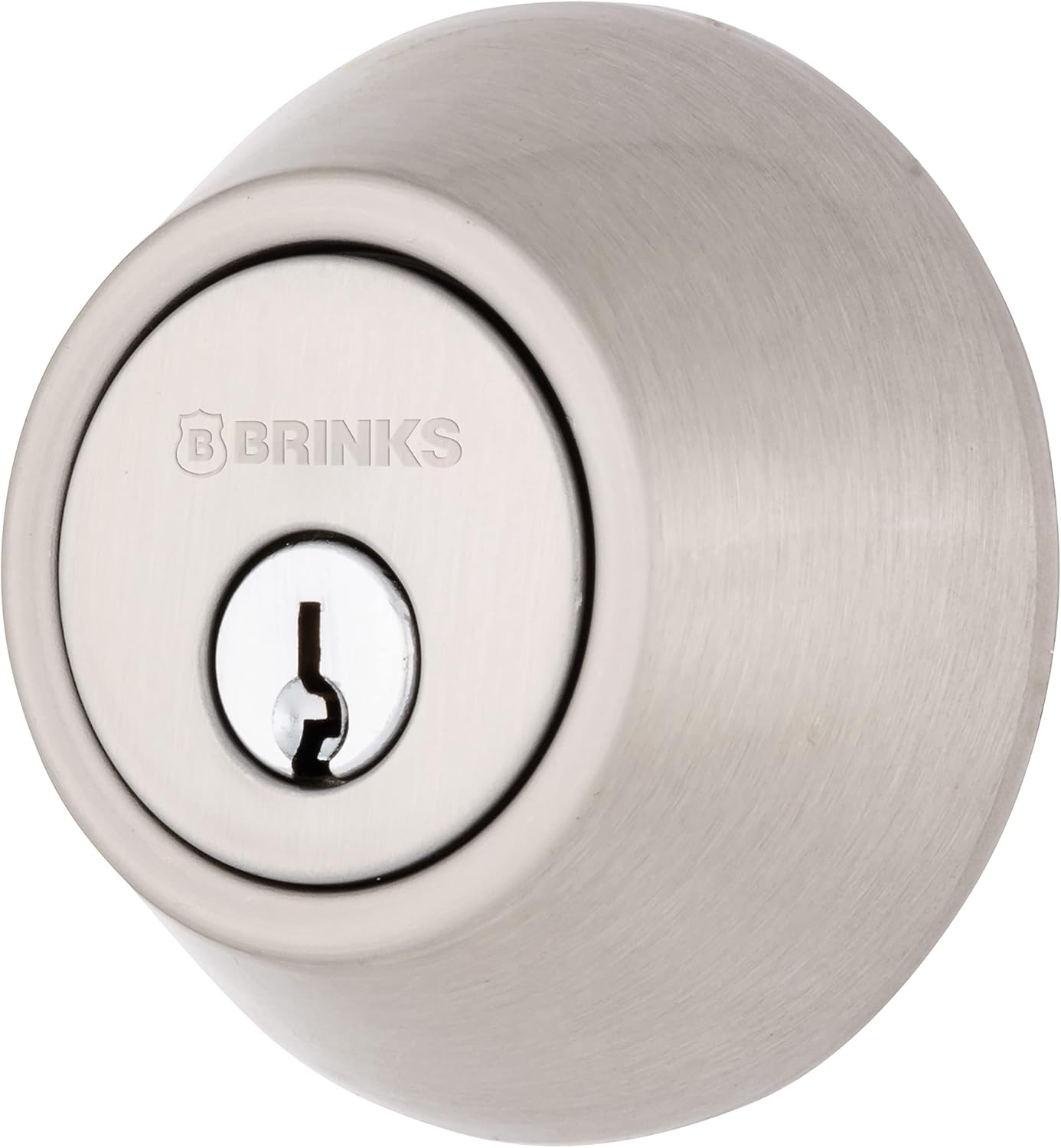 Brinks E2401 Raleigh Single Cylinder Keyed Entry Deadbolt From The Transitional Collection
