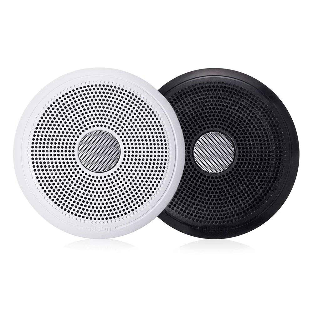 Fusion XS-F65CWB XS Series 6.5" 200 Watt Round Marine Speakers - White & Black (Pair)