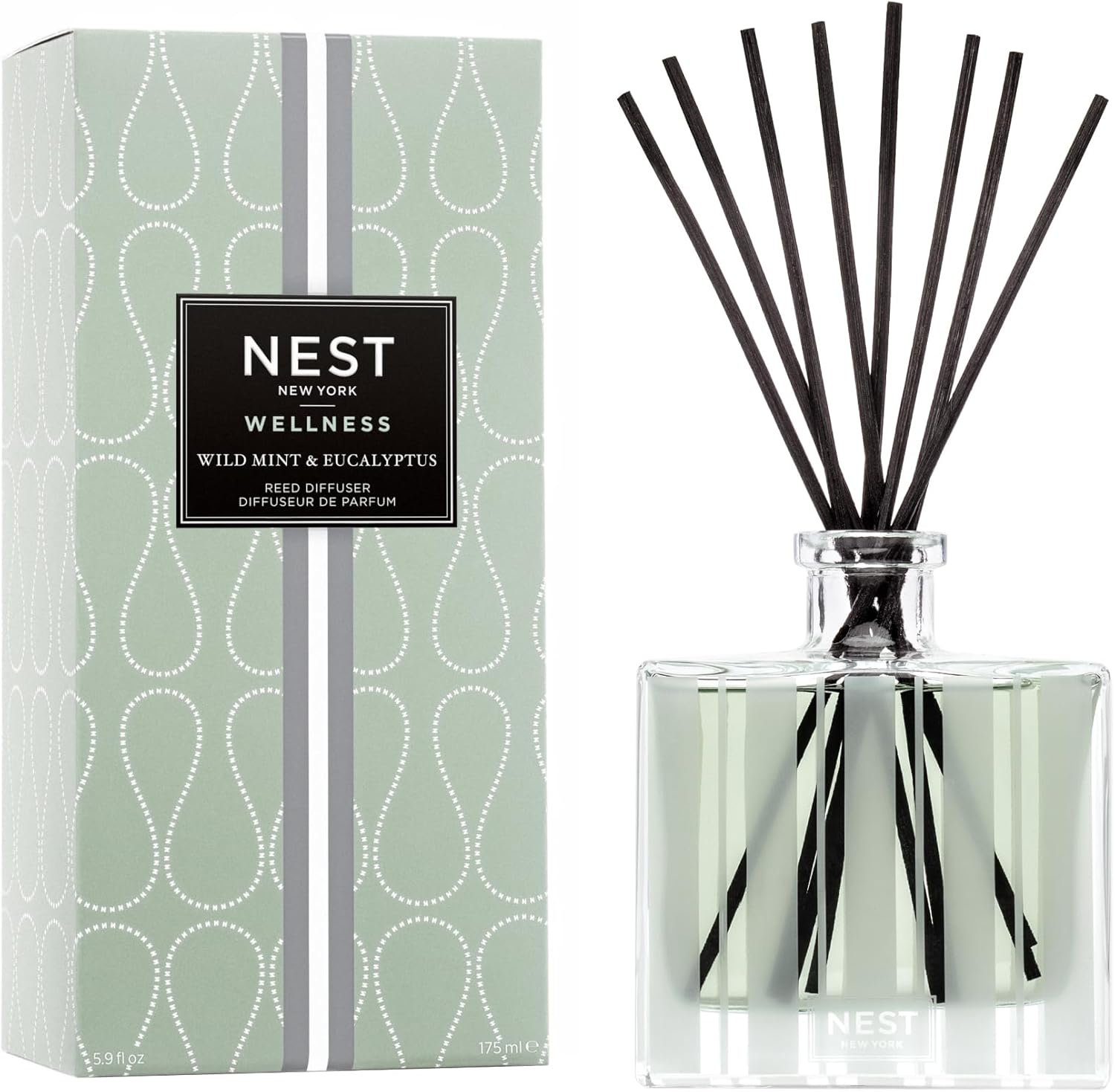 Nest Fragrances Reed Diffuser - Wild Mint & Eucalyptus