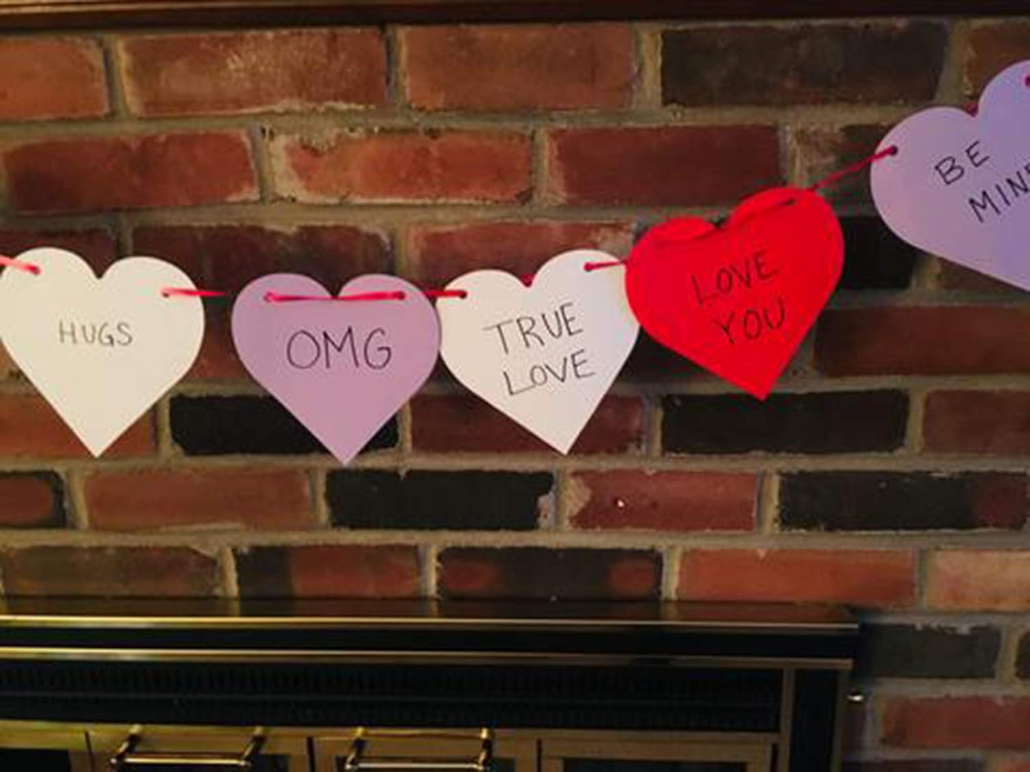 SHAPES ETC. Heart Large Assorted Color Creative Cut-Outs- 5.5”