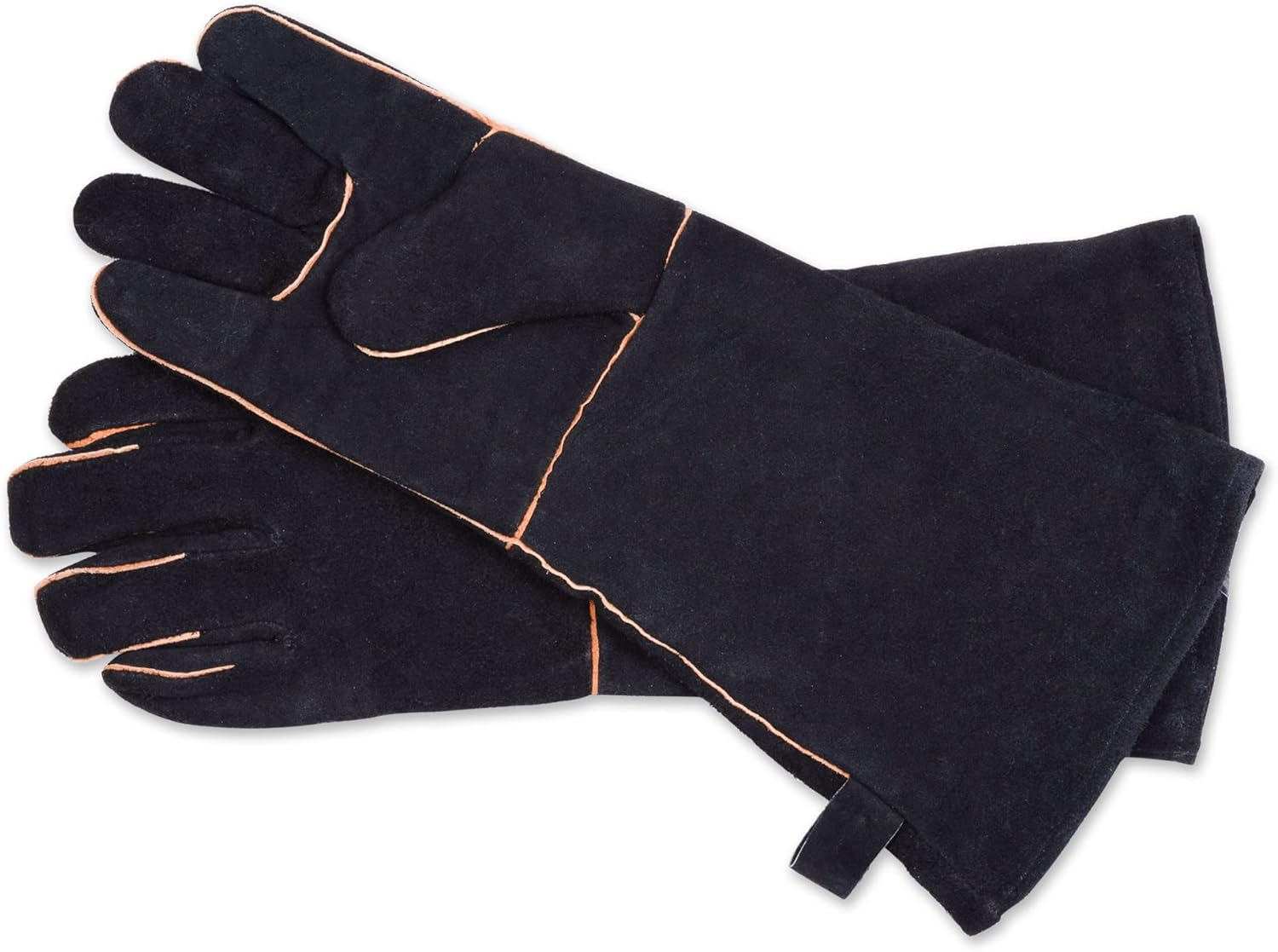 Design Imports Design Imports Leather Oven Glove Set (Set of 2)