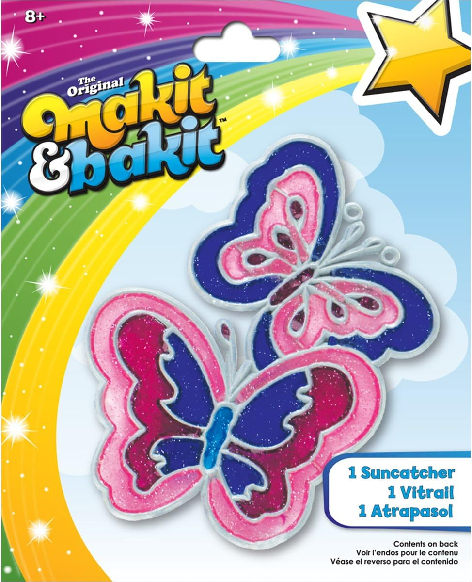 Makit & Bakit Suncatcher Kit Butterflies