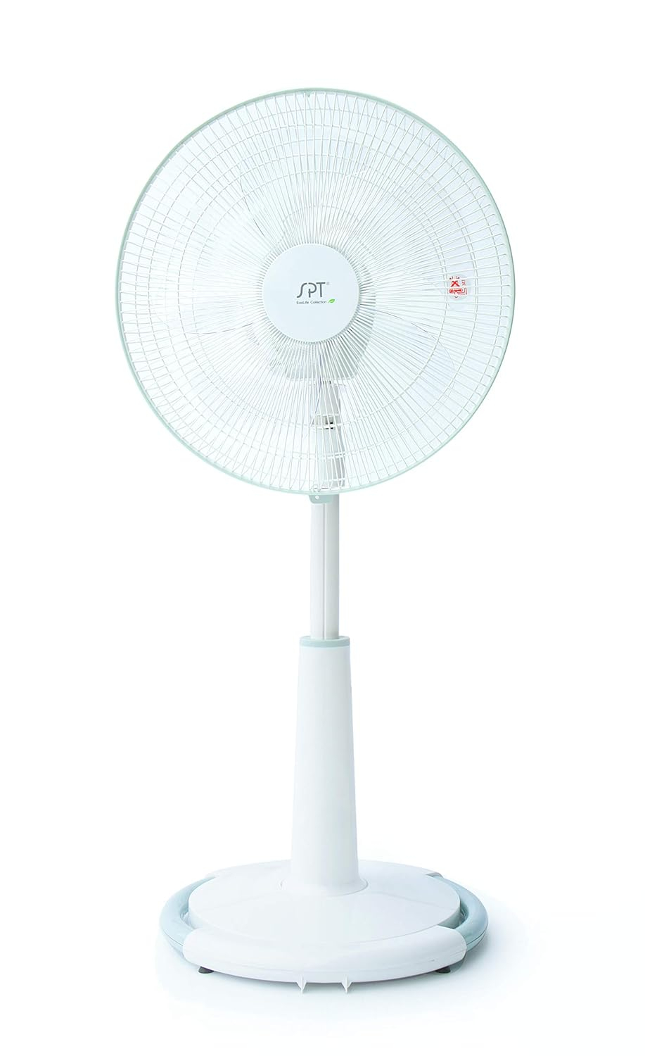 Sunpentown 16" Horizontal 8 Oscillating Standing Fan