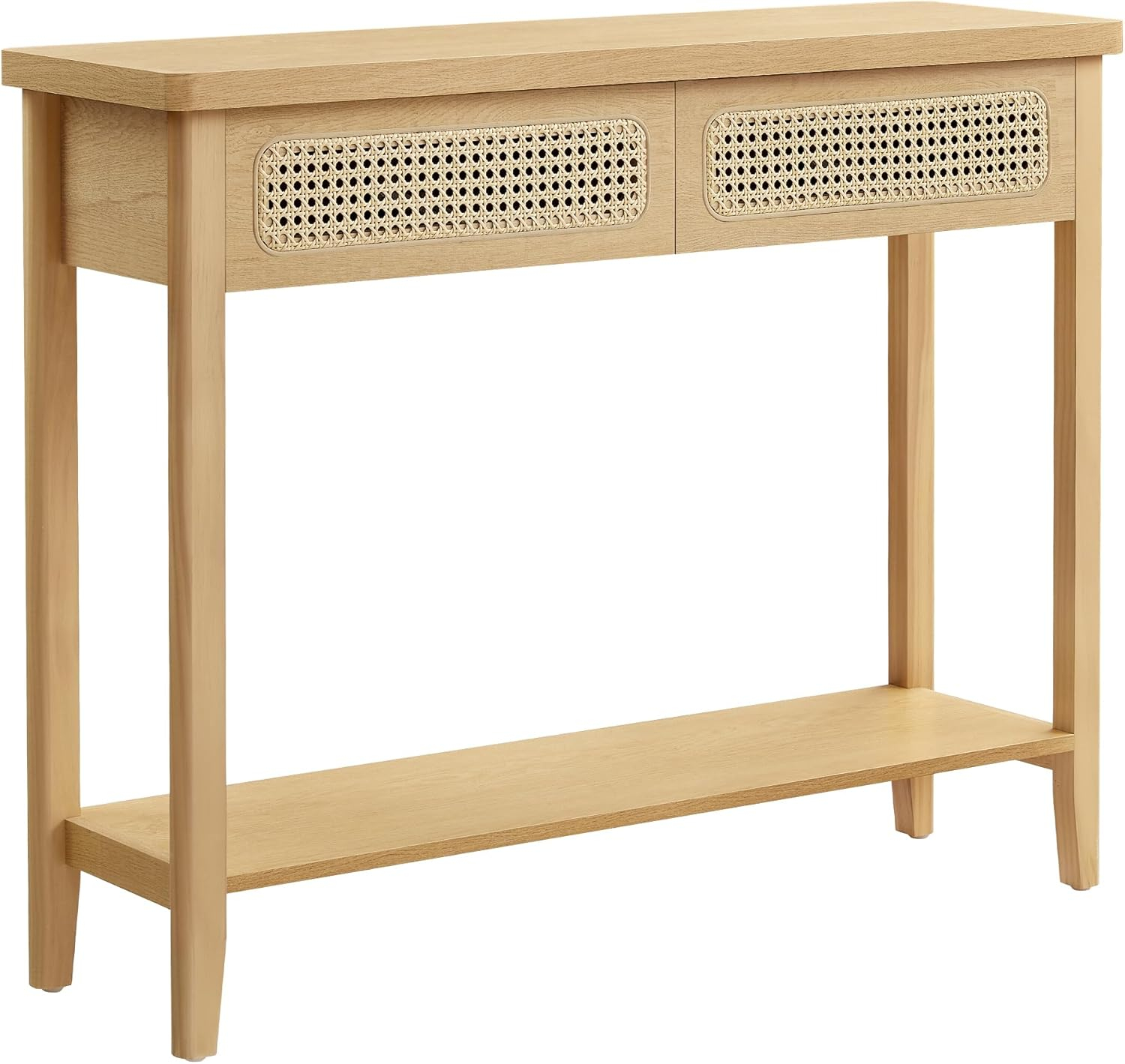 VASAGLE Console Table, Beige ULNT016Y57