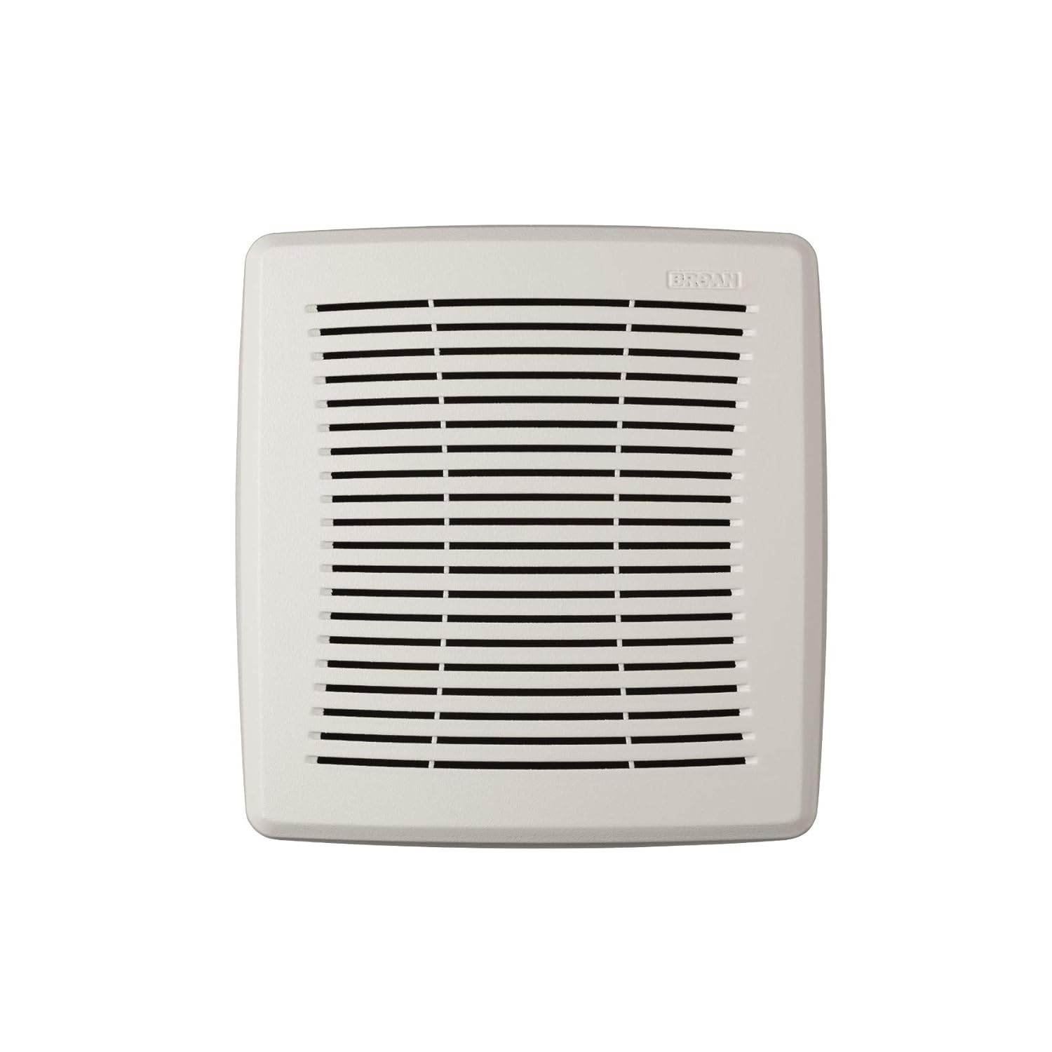 Broan-NuTone FGR101 Replacement Square Bathroom Ventilation Exhaust Fan Grille Cover, White