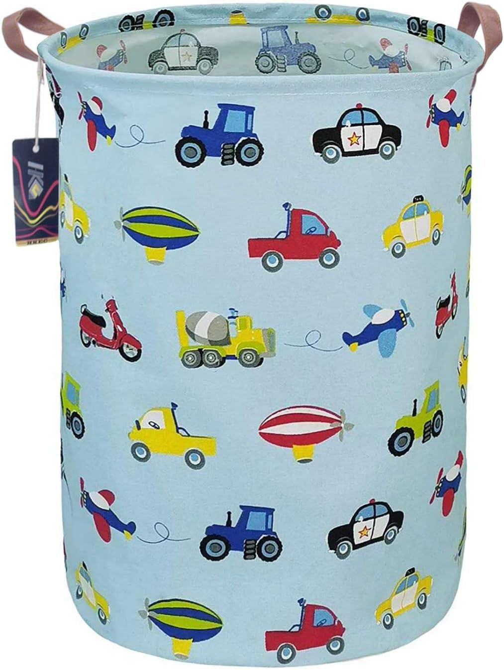 Kids Laundry Basket,Boys Toy Storage Bin,Baby Dirty Clothes Hamper,Nursery Hamper for Bedroom,Gift Baskets(Car)