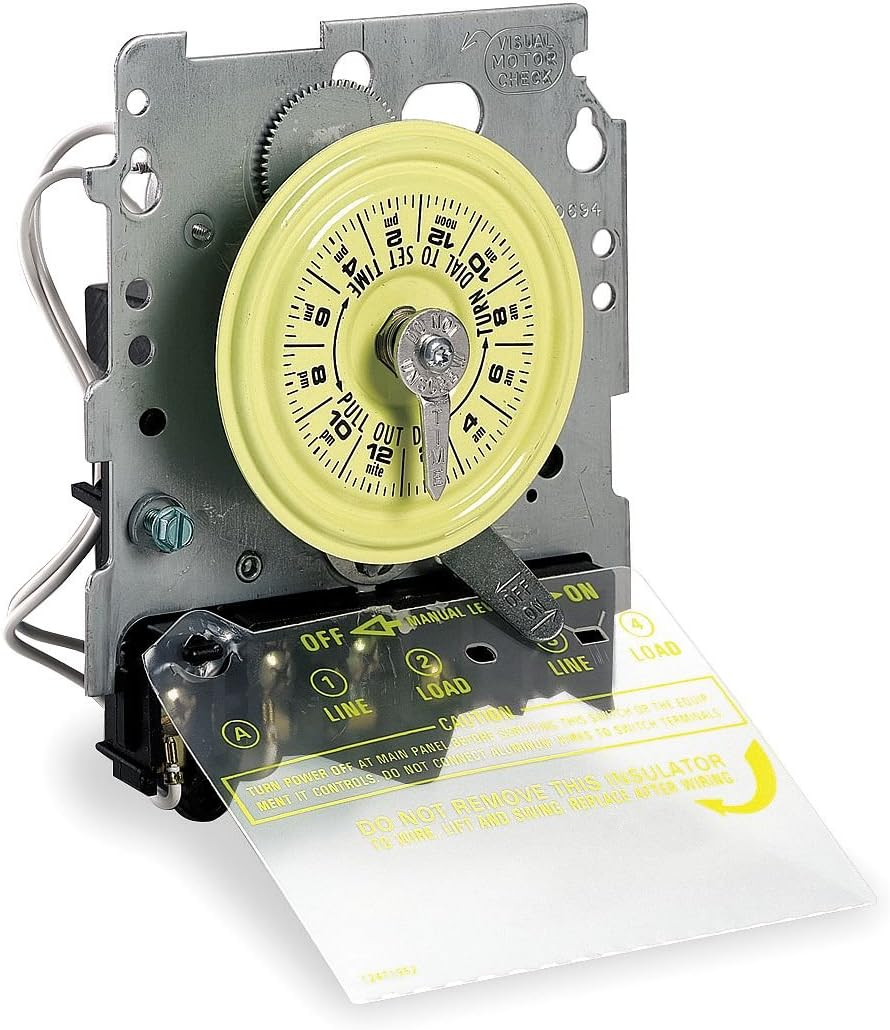 Intermatic 24-Hour DPST Mechanical Time Switch Mechanism