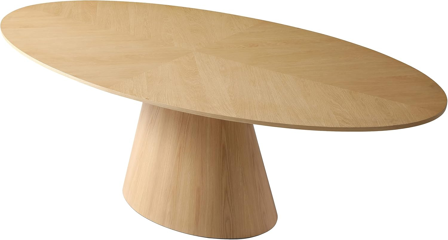 Meridian Furniture Gavin Natural White Oak Dining Table