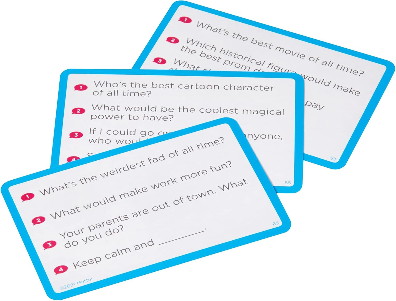 Say Anything Board Game for Adults & Teens, Party Game with Question Cards & Tokens for 4-8 Players