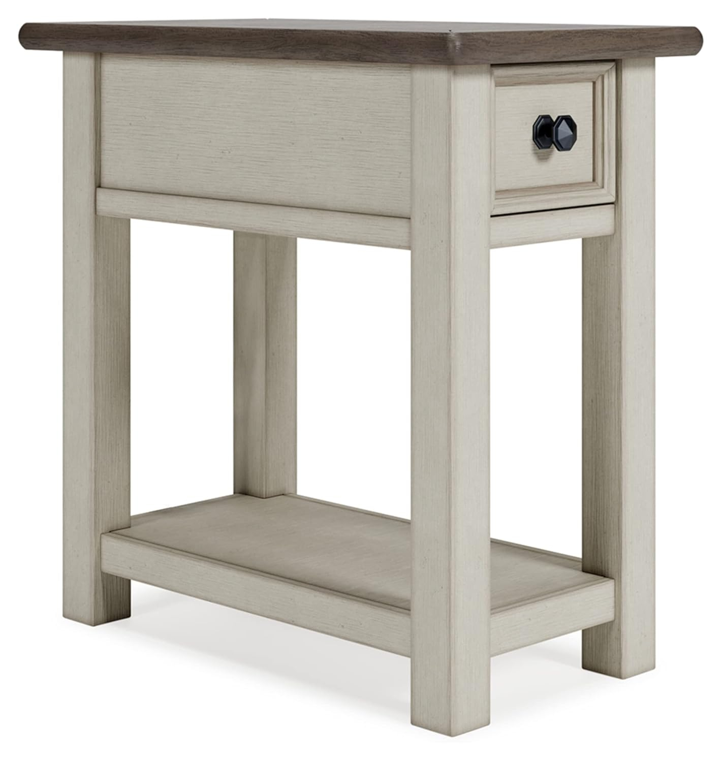 Signature Design by Ashley Casual Bolanburg Chairside End Table, Two-tone