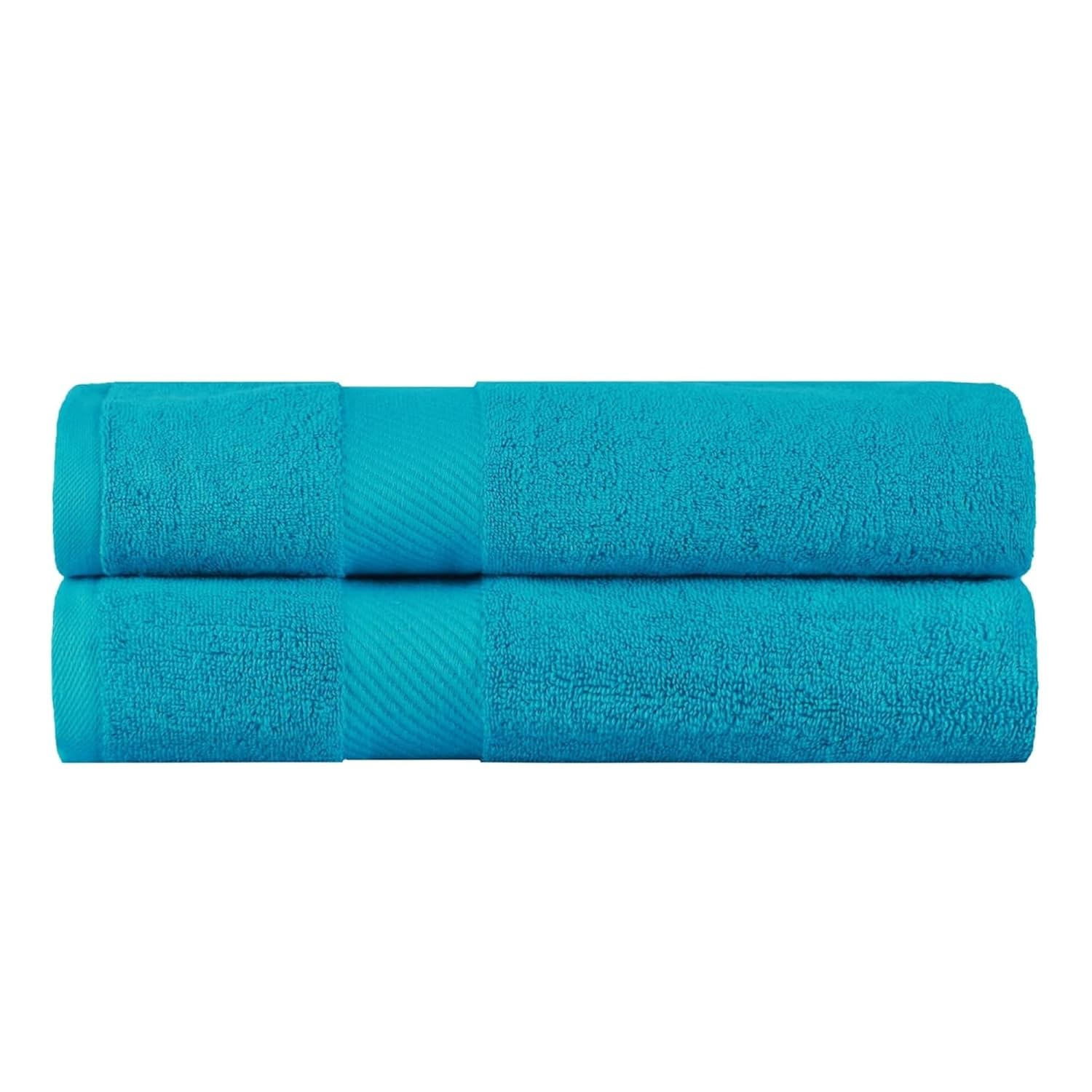 Superior Kendell Egyptian Cotton Bath Sheets, Set of 2, Capri Breeze
