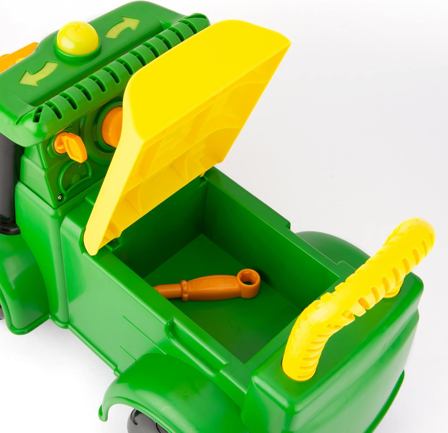 John Deere Johnny Tractor Ride-On Toy with Lights and Sounds � 12m+
