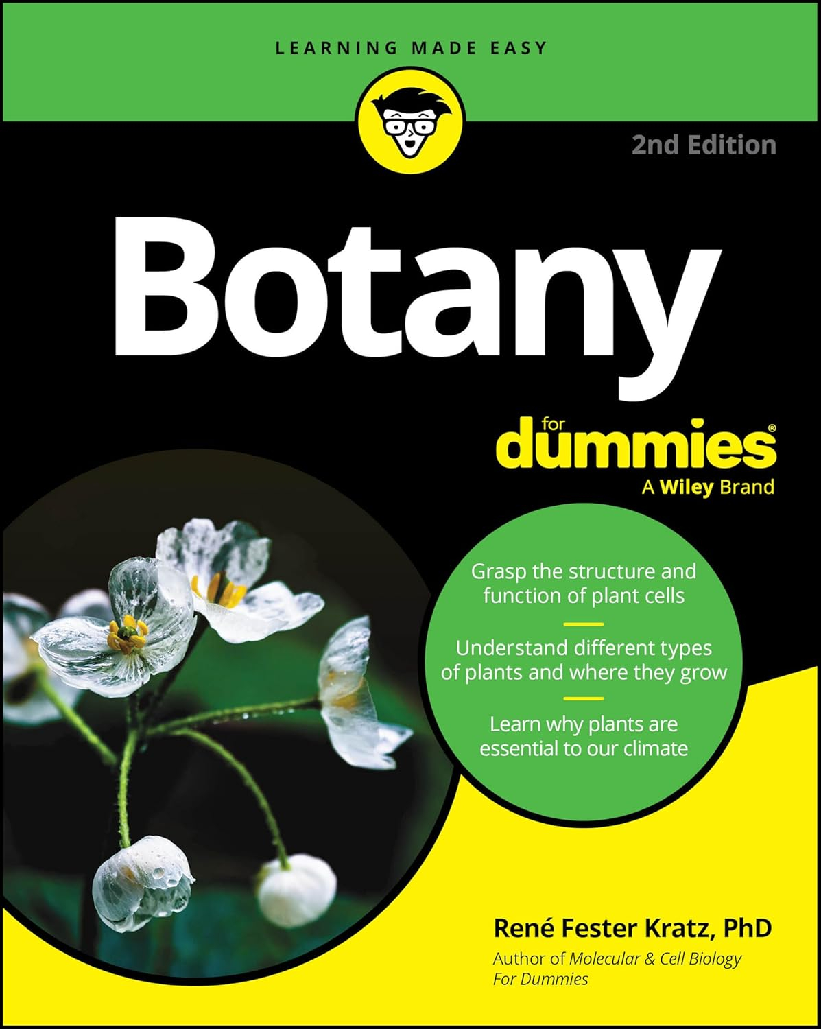 Botany for Dummies - 2nd Edition by  Rene Fester Kratz (Paperback)