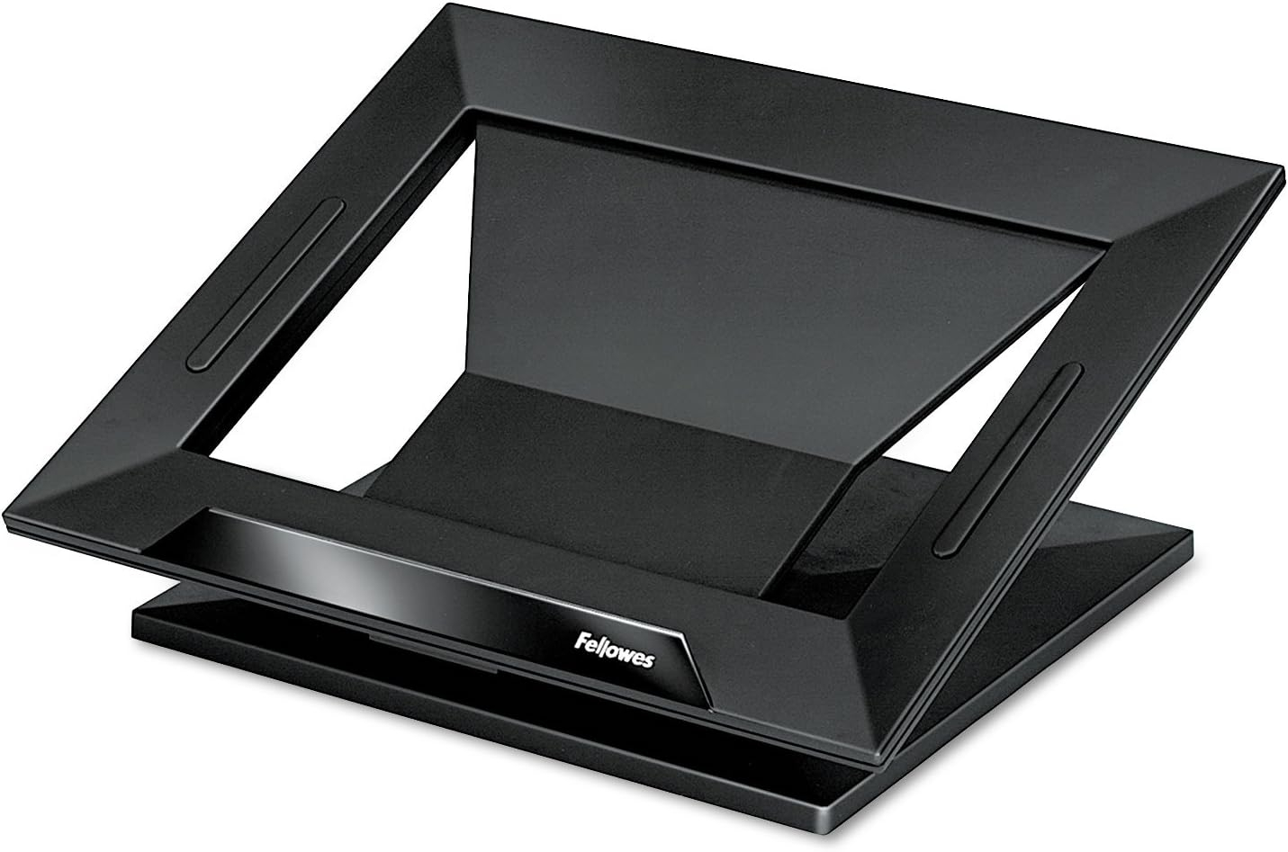 Fellowes 8038401 Designer Suites Laptop Riser, 13 1/8 x 11 1/8 x 4, Black