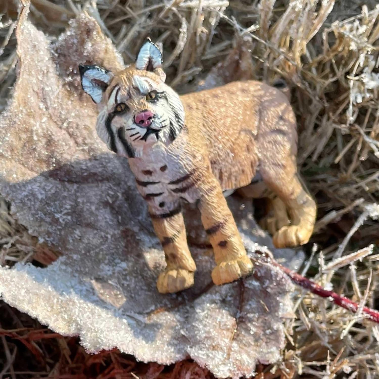 Safari Ltd. Wild Safari 2” Bobcat Figurine and Knick-Knack