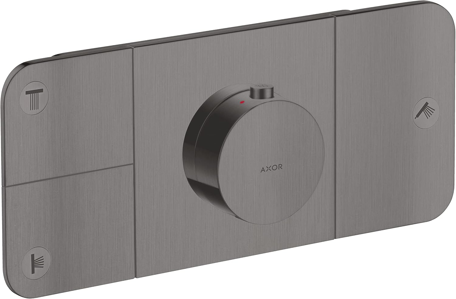 AXOR One Modern 4-Handle 10.63" Wide Thermostatic Shower Valve Trim 45713341