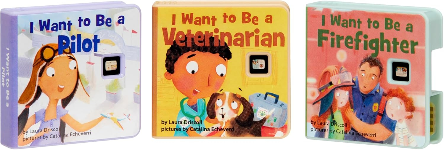 Little Tikes Story Dream I Want To Be: Dream Big Collection, Storytime, Books, Audio Play Character, Toy Gift for Toddlers Kids Girls Boys Ages 3+ Years