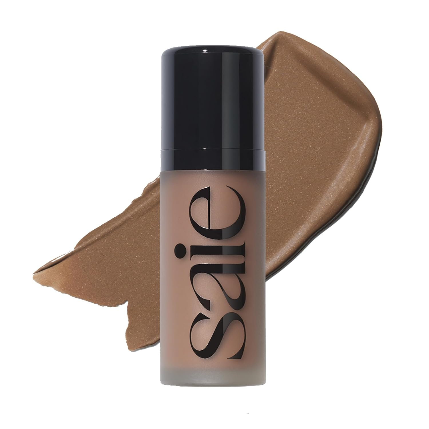 Saie Dew Bronze Soft-Focus Liquid Bronzer in Salt