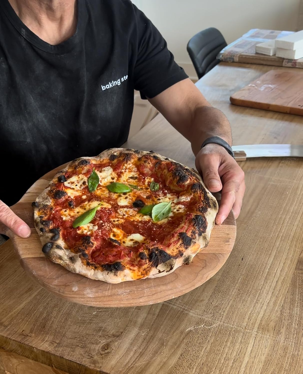 Ultra-Conductive Rectangular Steel Pizza Stone