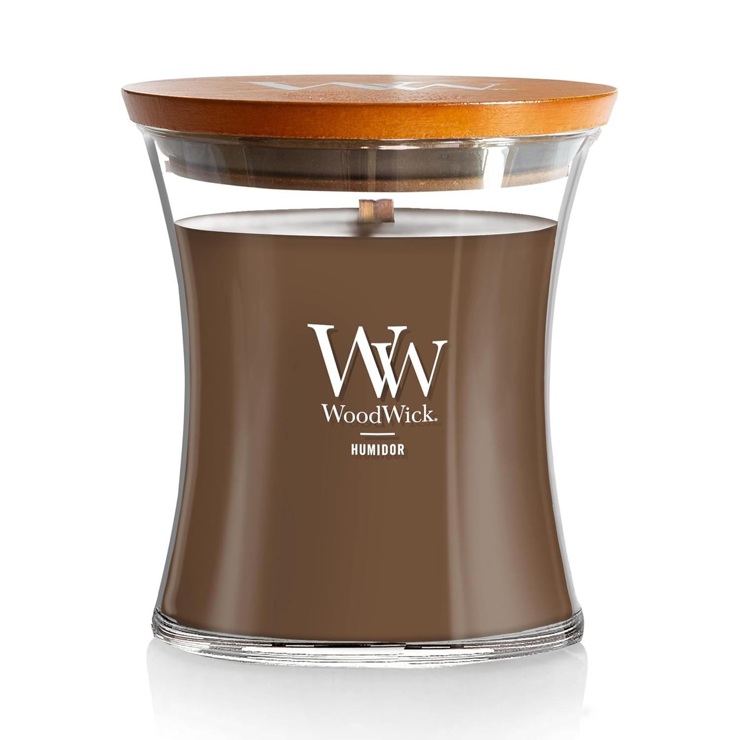 WoodWick® Medium Hourglass Candle, Humidor, 9.7 oz.