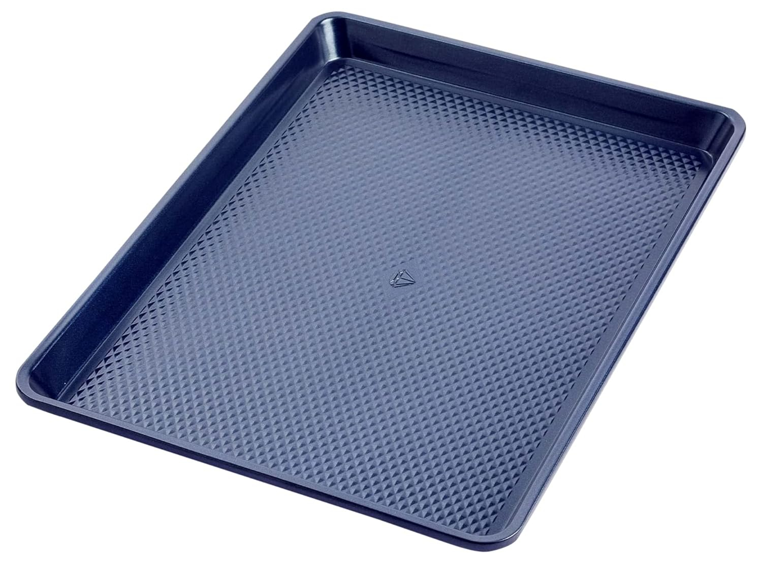 Blue Diamond Bakeware Diamond Infused Ceramic Nonstick, 13" x 9" Quarter Cookie Sheet Baking Pan, Dishwasher and Freezer Safe, PFAS-Free, Blue