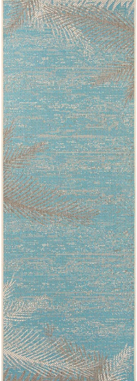 Couristan Monaco Tropical Palms Indoor/Outdoor Area Rug