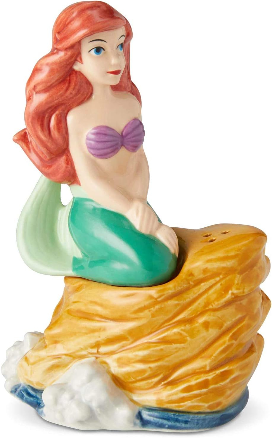 Department 56 Ariel on Rock Salt and Pepper Shaker Set 3.9in H
