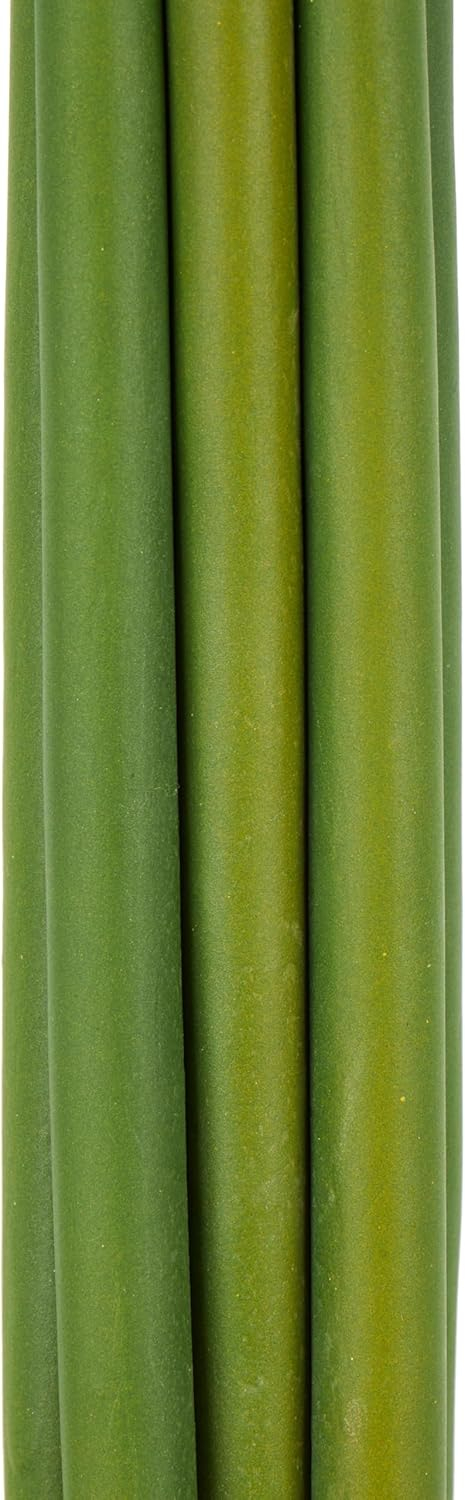 Deco 79 Polyester Allium Artificial Flower Stem Tall, Set of 8 31'H, White