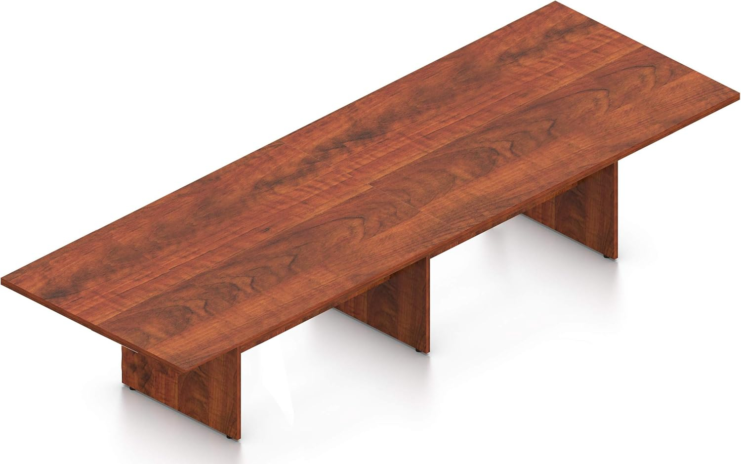American Dark Cherry 12-Foot Rectangular Conference Table