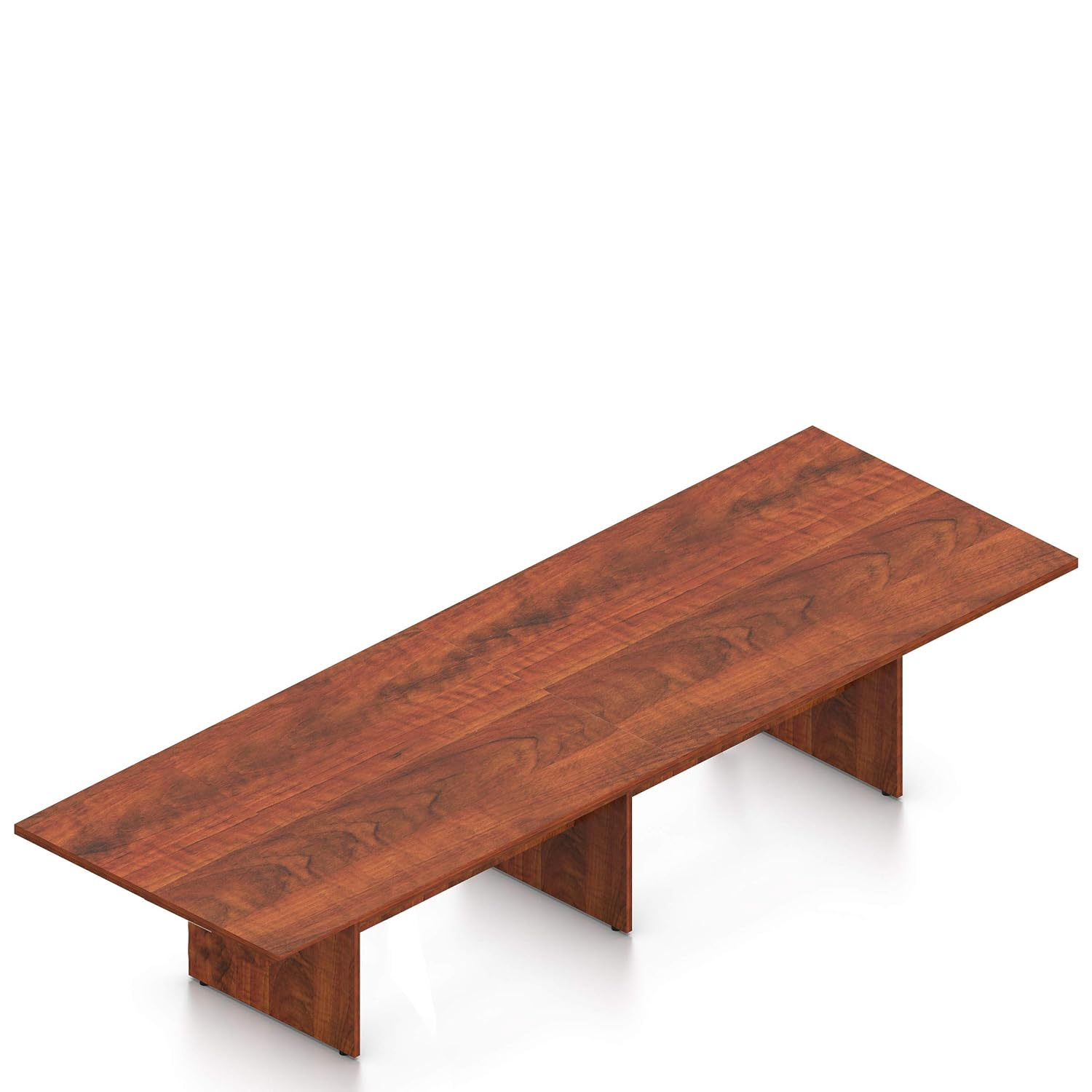 Offices To Go 12 FT Contemporary Rectangular Conference Room Table in (Merican Dark Cherry)