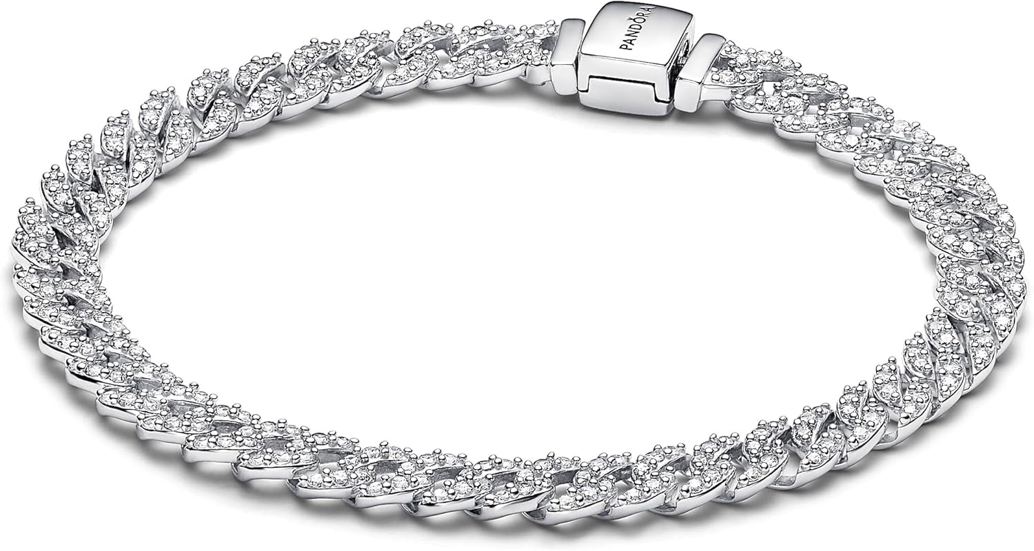 Pandora TIMELESS PAVÉ CHAIN BRACELET 593008C01-18