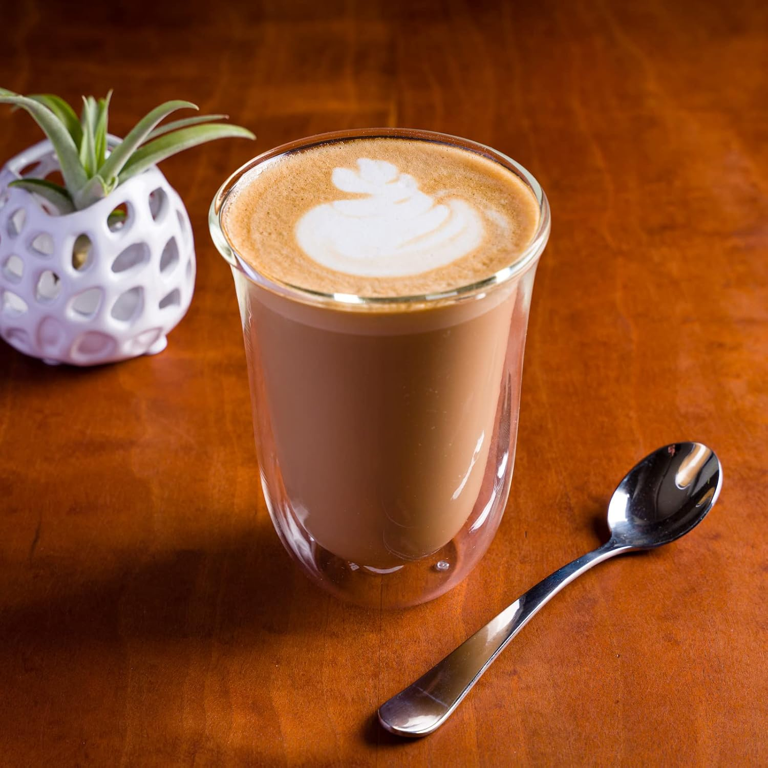 Double-Wall Insulated Latte Glasses (Set of 2) | Brod & Taylor