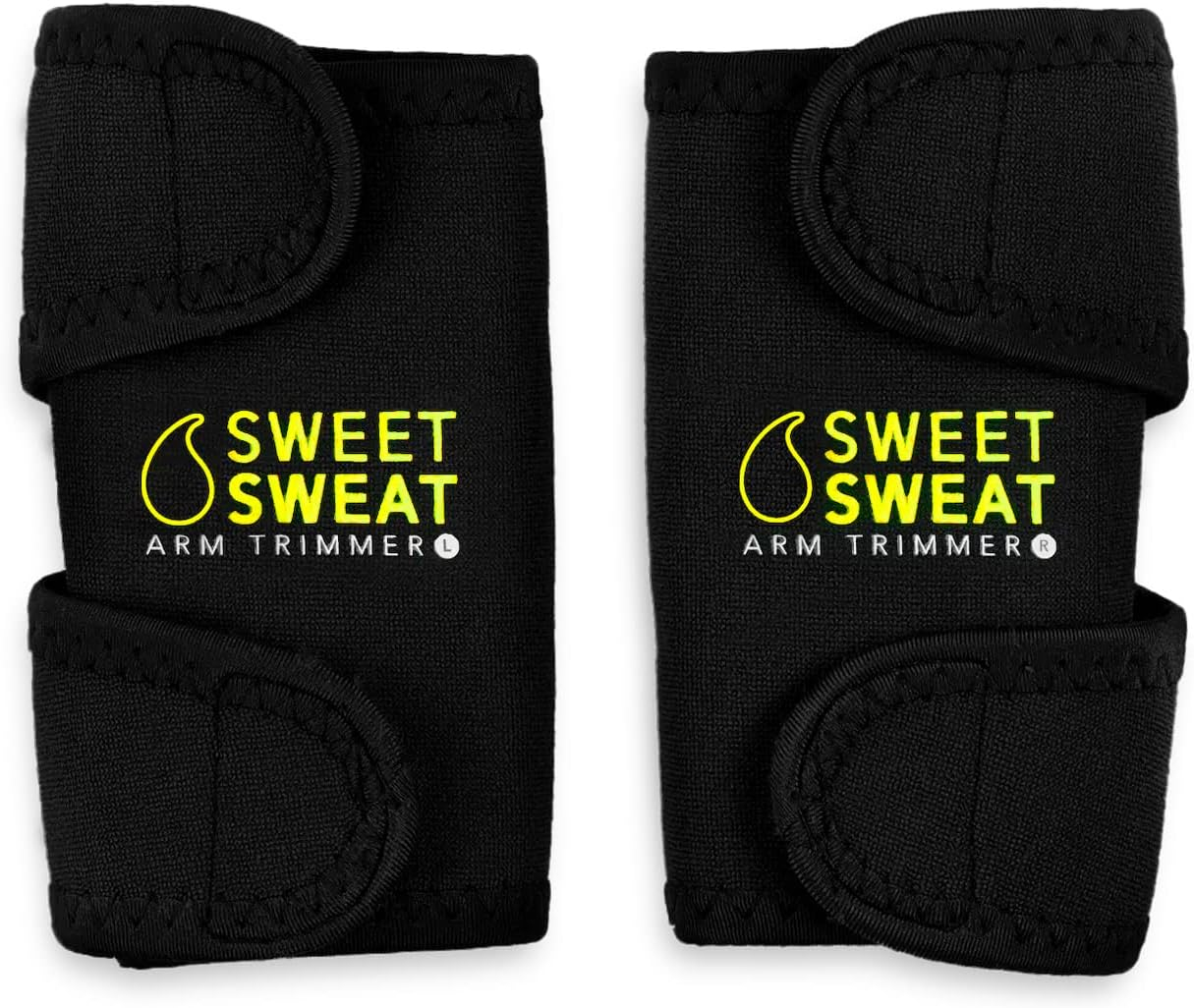 Sports Research Sweet Sweat Arm Trimmers - Medium - Yellow