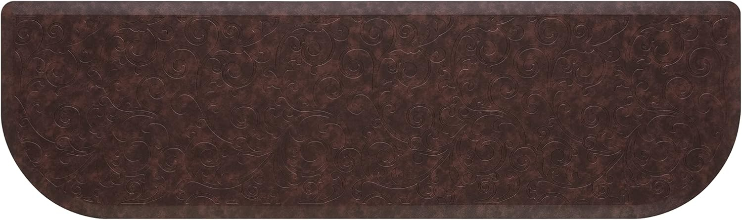 Chef Gear Clarance Wellness Kitchen Mat, Red, 17.5x60