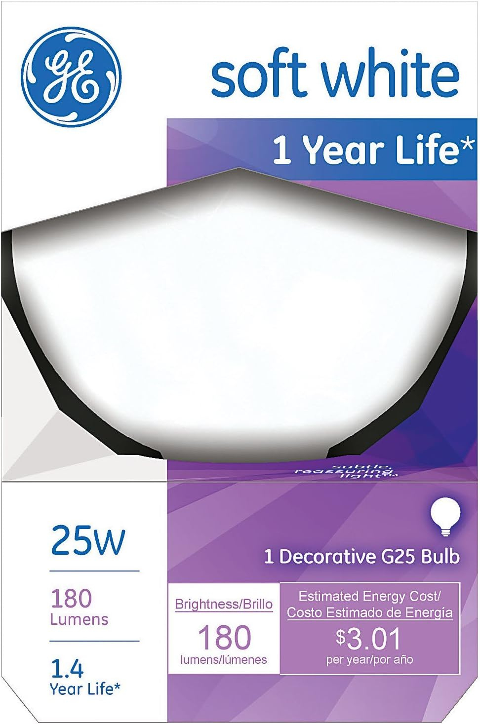 GE 120-Volt (2500K) Light Bulb