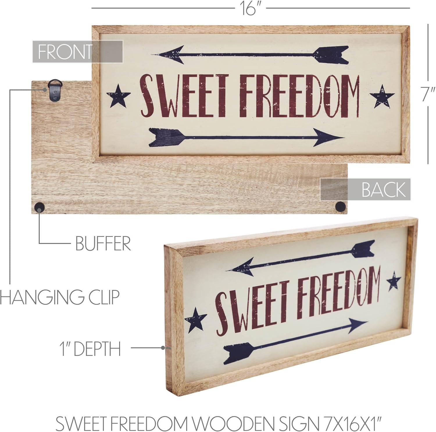 Union Rustic Candelario Text & Numbers Box Signs & Plaques