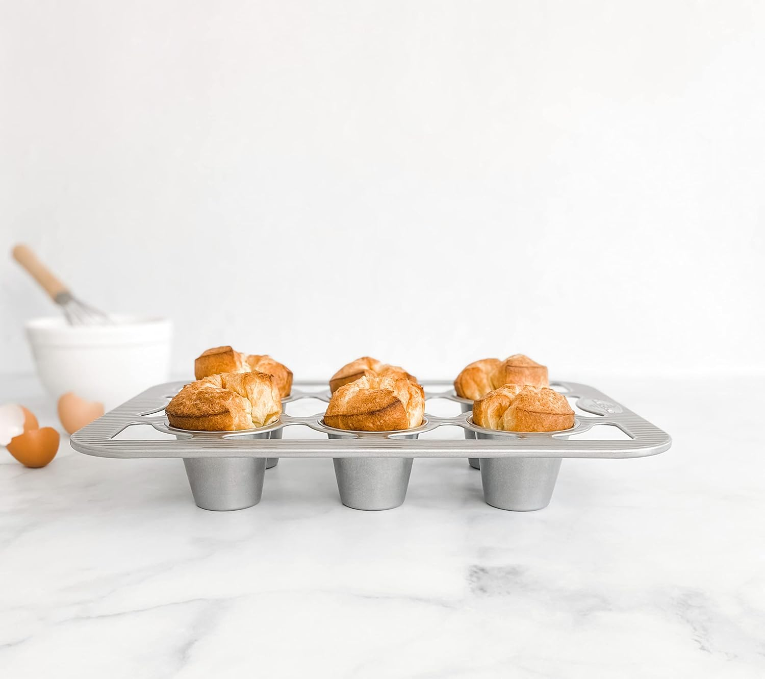 Nonstick Aluminized Steel 6-Well Popover Pan