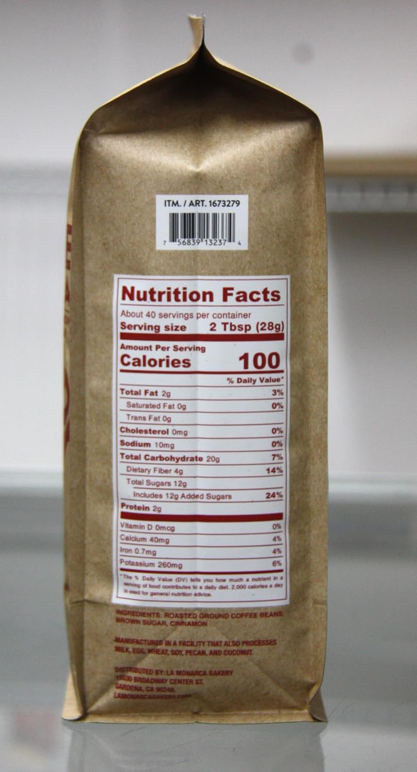 La Monarca Bakery Cafe De Olla, 40 Ounce